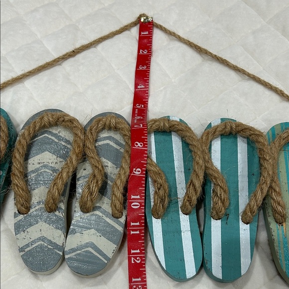 Decorative Flip Flop Wall Hanging - Picture 3 of 4